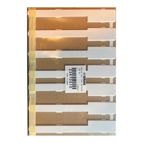 Full Set of Piano Keytops for Yamaha Uprights and Small Grands - Full set of 52