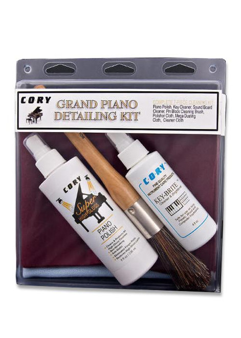 Cory Grand Piano Detailing Kit for Ebony Satin Pianos Cory Care Howard Piano Industries