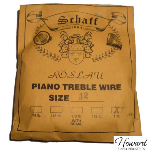 Roslau Piano Wire (Sizes 12-21) - 1 Lb. Coils